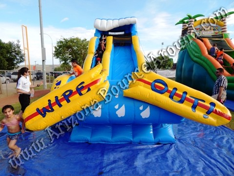 Wipe Out Water Slide rental Phoenix